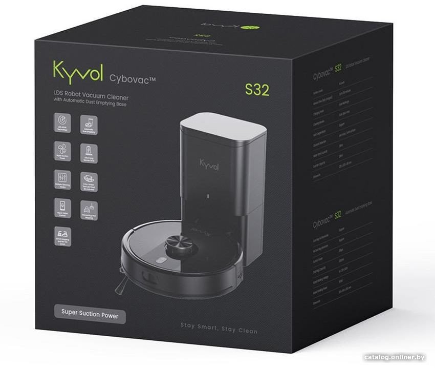 Робот-пылесос Kyvol Cybovac S32 (черный)