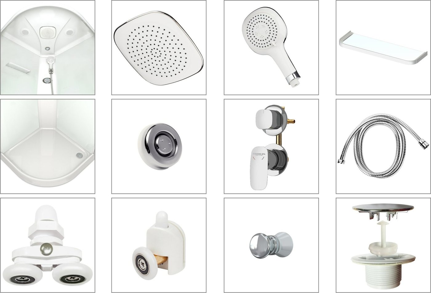 Душевая кабина Domani-Spa Slim 110 100x100 DS01DS110LBT00