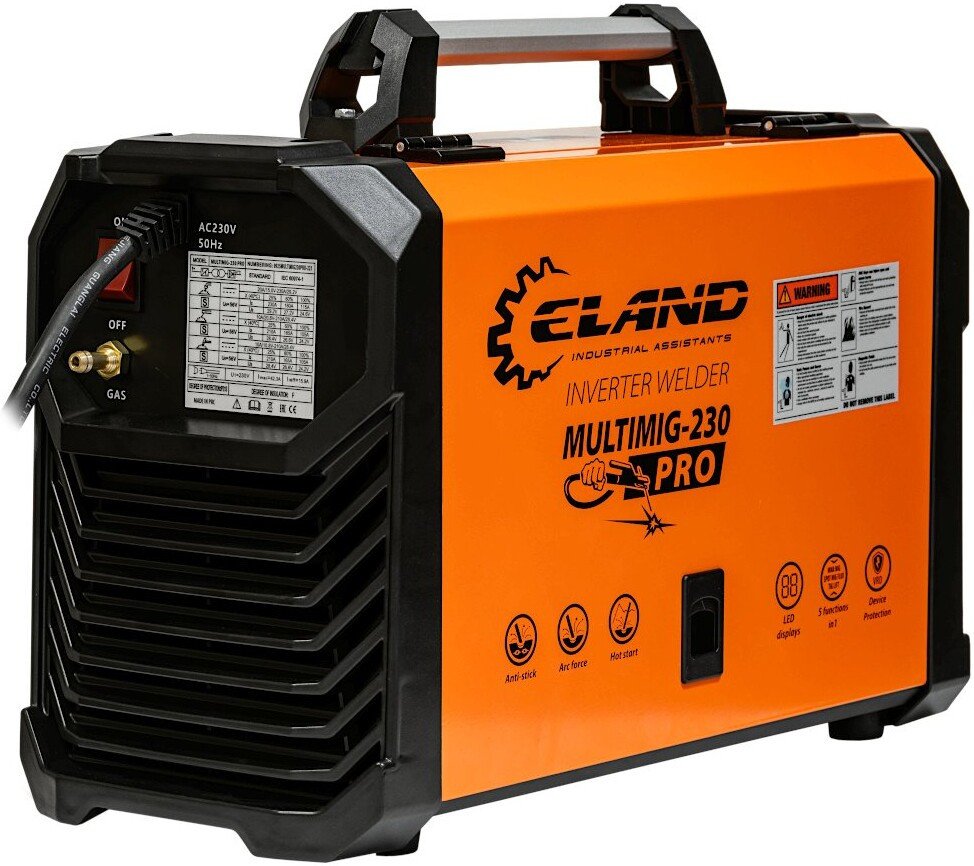 Сварочный инвертор ELAND MULTIMIG-230 PRO