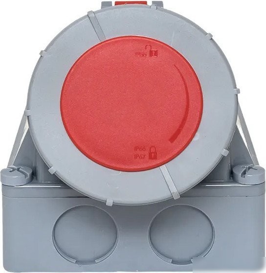 Розетка КС YHT 1442 3Р+РЕ 125А 380В IP67 74507