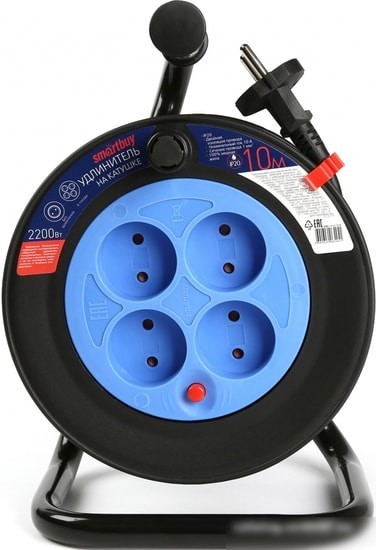 Удлинитель SmartBuy SBE-10-4-10-N