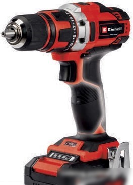 Дрель-шуруповерт Einhell TE-CD 18/40-1 Li 4513939 (с 2-мя АКБ, кейс)