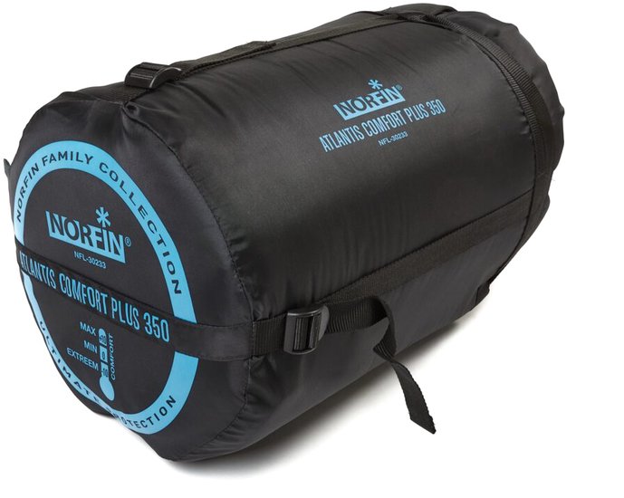 Спальный мешок Norfin Atlantis Comfort Plus 350 (правая молния)