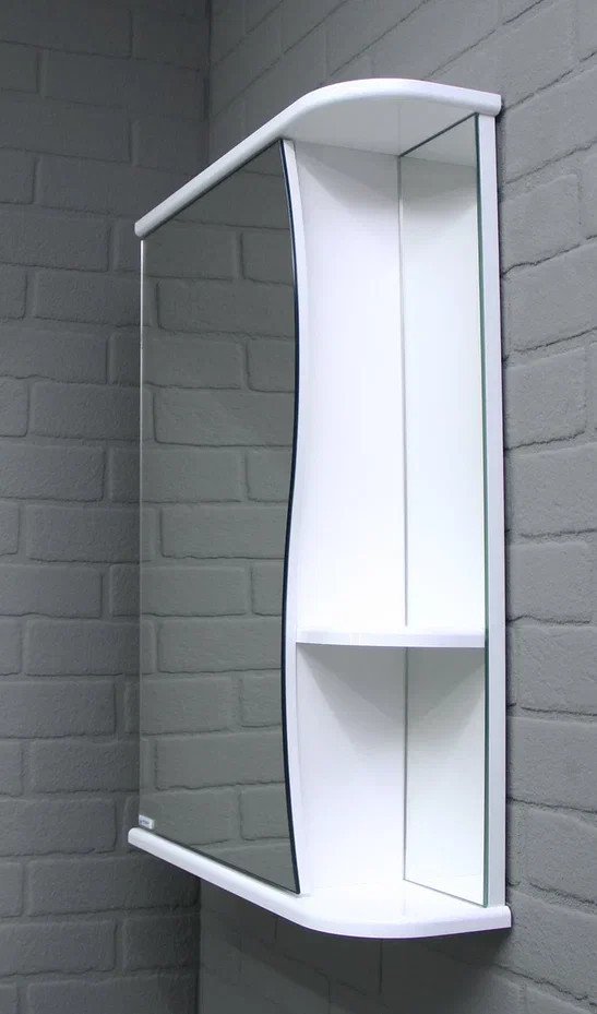 Saniteco Шкаф с зеркалом для ванной Aria 1-50 R/L S1032HZR