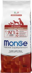 Сухой корм для собак Monge Speciality Line Puppy & Junior Lamb&Rice (12 кг)