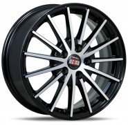Литые диски Alcasta M60 17x7" 5x114.3мм DIA 54.1мм ET 45мм BKF