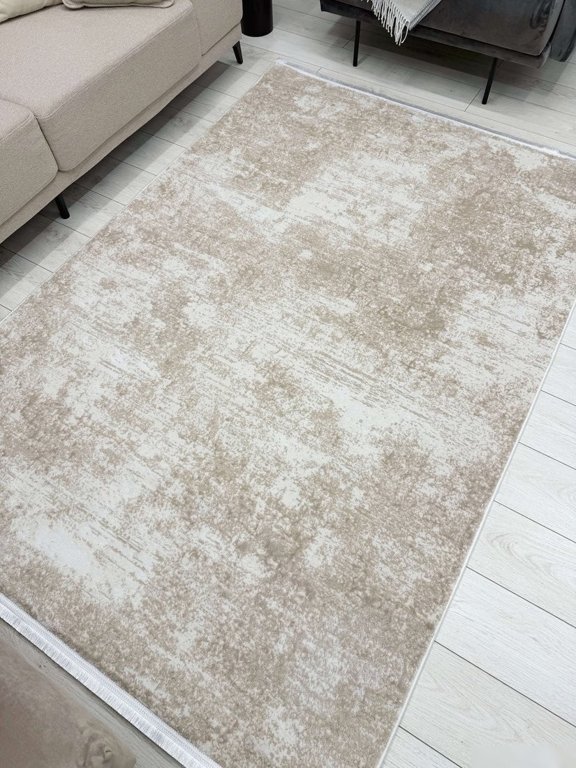 Ковер для жилой комнаты Radjab Carpet Лайла Прямоугольник PT62T (3x4, Light Beige)