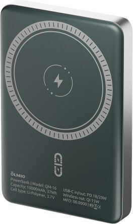 Внешний аккумулятор Olmio QM-16 10000mAh (серый)