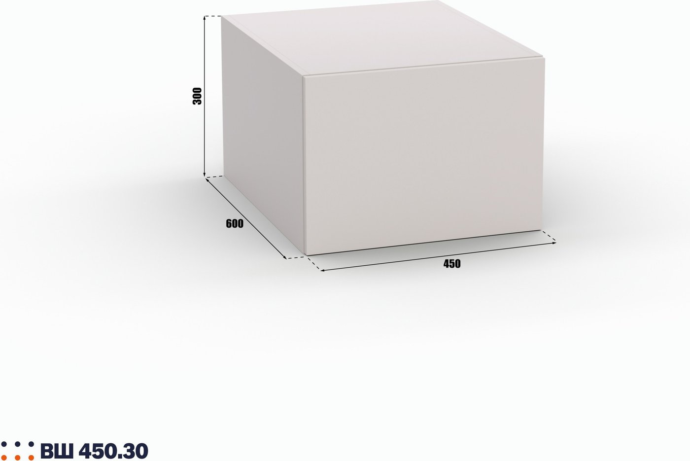 Антресоль Кастанье Модерн ВШ 450.30 (кашемир)