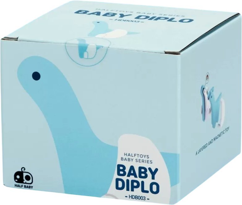 Магнитный конструктор Halftoys Baby Dino Дипло HDB003