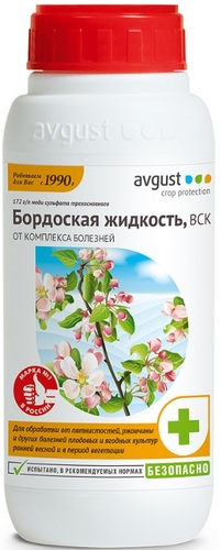 Фунгицид Avgust Фунгицид-Бордоская жидкость 500 мл