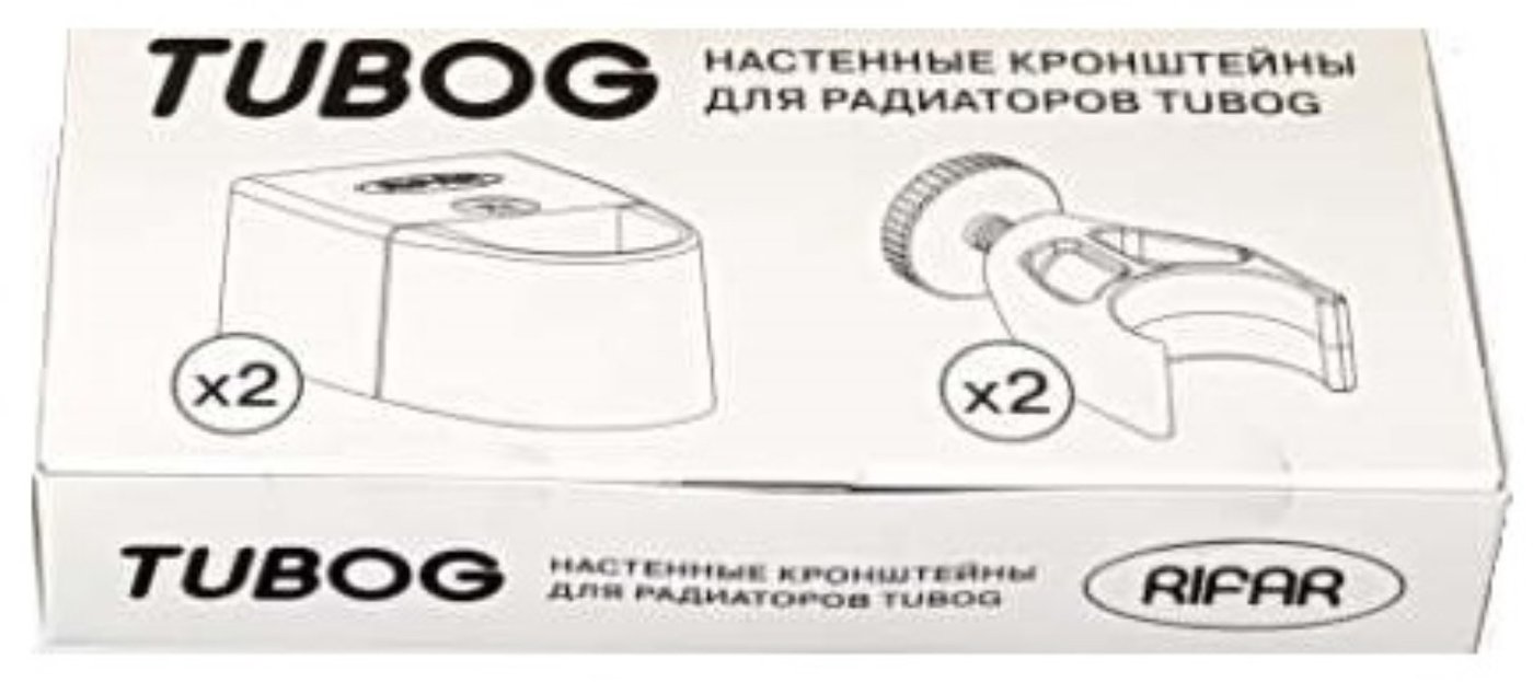Стальной трубчатый радиатор Rifar Tubog 2180-05-D1 (нижнее подключение, белый RAL 9016)
