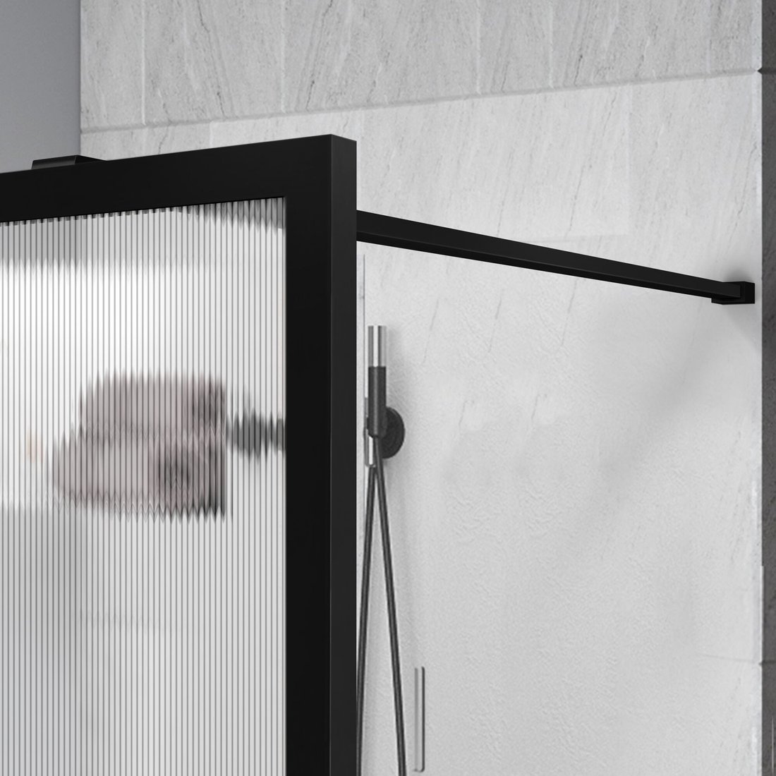 Душевая стенка Vincea Walk-In VSW-1HP120FLB