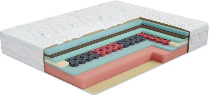 Матрас Stolline Орион Cooler в скрутке, в чехле 120x190