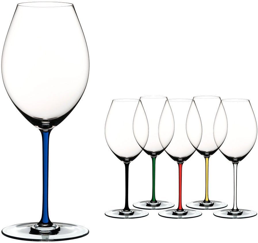 Бокал для вина Riedel Fatto a Mano Old World Syrah 4900/41D (синий)