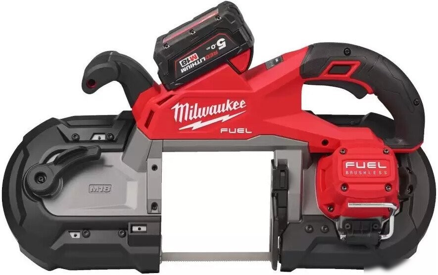 Ленточная пила Milwaukee M18FBS127-502C 4933498310 (с 2-мя АКБ, кейс)