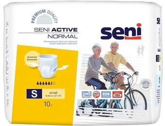 Трусы-подгузники для взрослых Seni Active Normal S (10 шт)