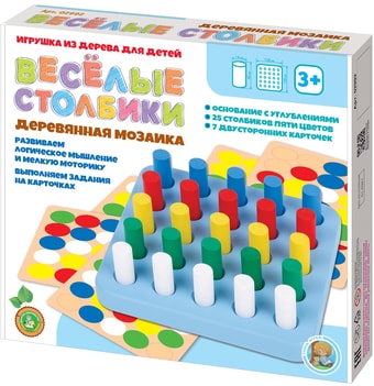 Мозаика/пазл Десятое королевство Веселые столбики 02992