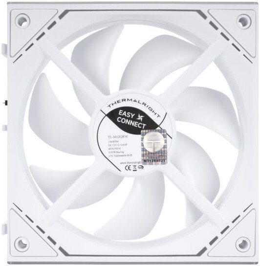 Вентилятор для корпуса Thermalright TL-M12QRW (белый)