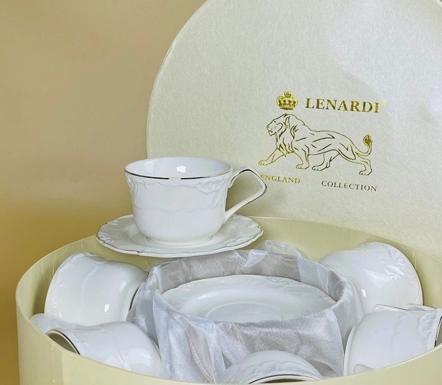 Набор чашек Lenardi Крокус Золото 109-236