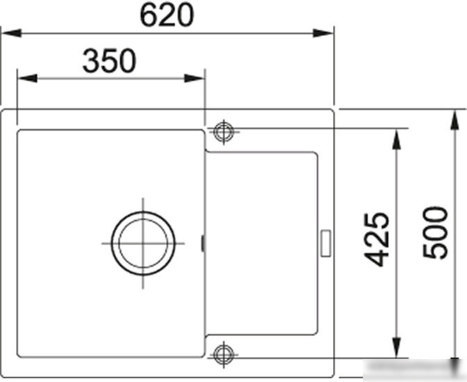 Кухонная мойка Franke MRG 611С (бежевый)