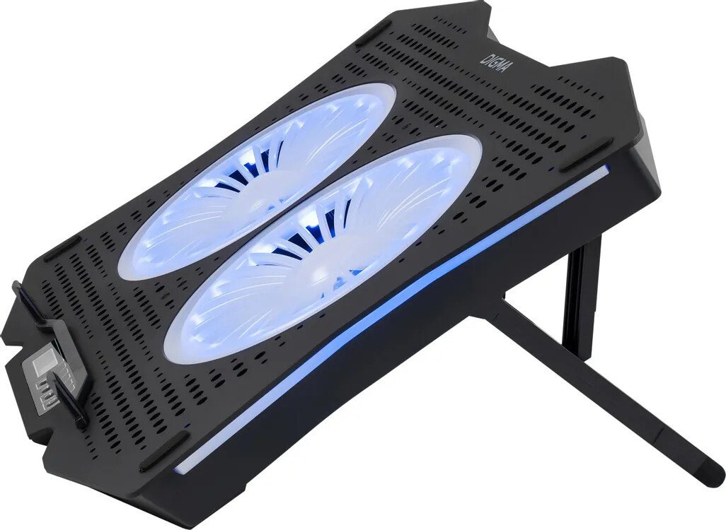 Подставка Digma D-NCP180-2x110RGB