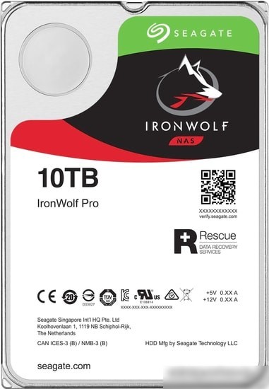 Жесткий диск Seagate IronWolf Pro 10TB ST10000NE0008