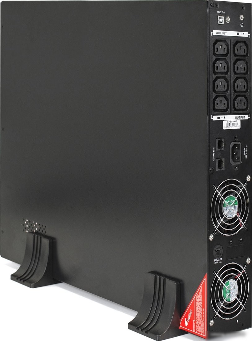 Источник бесперебойного питания ExeGate SinePower UHB-1000.LCD.AVR.C13.RJ.USB.2U