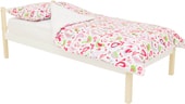 Кровать Бельмарко Skogen Classic 160x70 (бежевый/белый)
