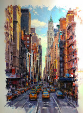 Картина Vimala На холсте 50x70 Арт 28