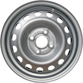 Штампованные диски TREBL 64A45R 15x6" 4x100мм DIA 54.1мм ET 45мм S