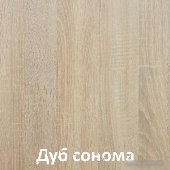 Комод Кортекс-мебель Бари 80 3ш (дуб сонома/дуб сонома/дуб сонома)