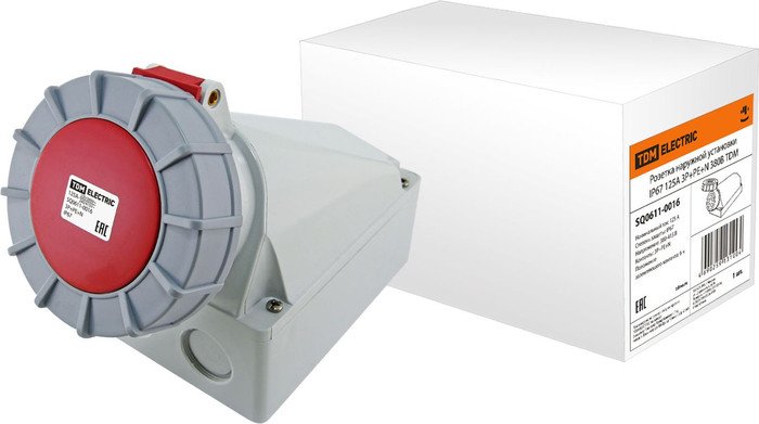 Розетка промышленная TDM Electric SQ0611-0016