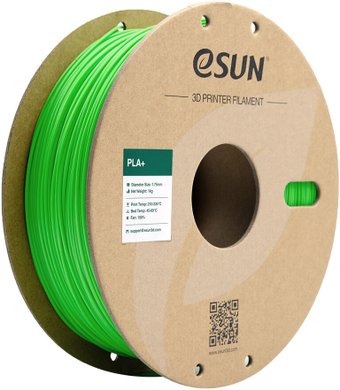 Филамент eSUN PLA+ PLA+175O-V3B1 (1.75 мм, 3 кг, зеленая вершина)
