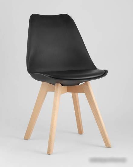 Стул Stool Group Frankfurt New Y863 (черный/деревянные ножки)