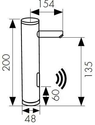 Смеситель Kaiser Sensor 38511