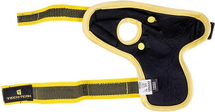 Комплект защиты Tech Team Safe Fit Kids 3.0 NN011987 (S, желтый)