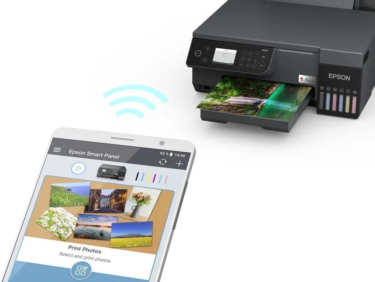МФУ Epson EcoTank L8100 (черный)