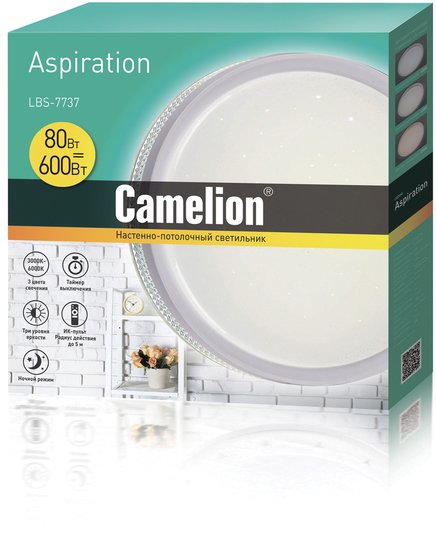 Люстра-тарелка Camelion LBS-7737