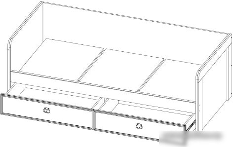 Кровать Анрэкс Magellan 90-2 90x200