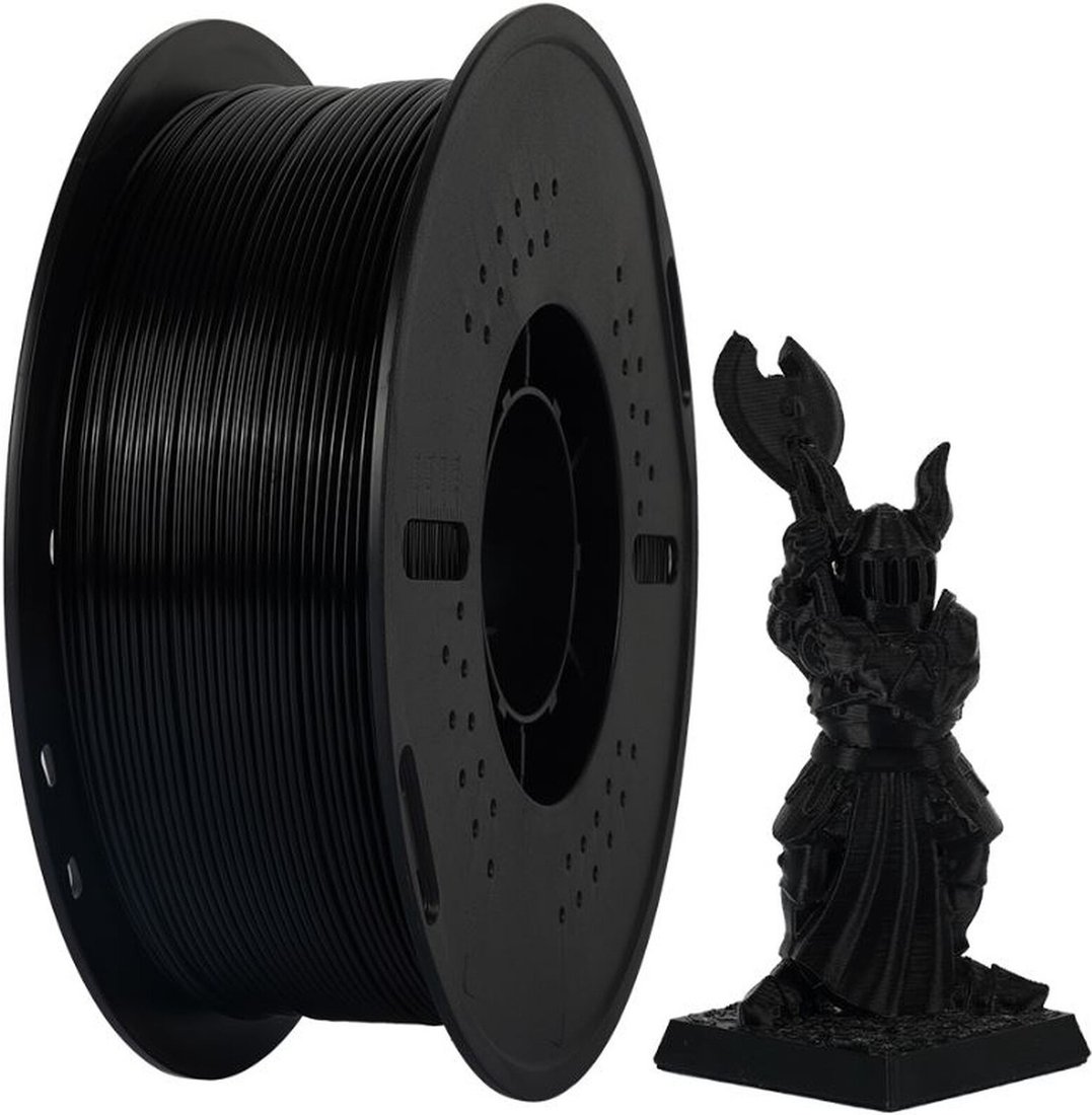 Пластик Kingroon PETG Economic 1.75мм NPETG087-ZX (1кг, Black) Пластик Kingroon PETG Economic 1.75мм NPETG087-ZX (1кг, Black)
