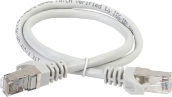 Кабель ITK RJ45 - RJ45 PC01-C5EF-2M (2 м, серый)