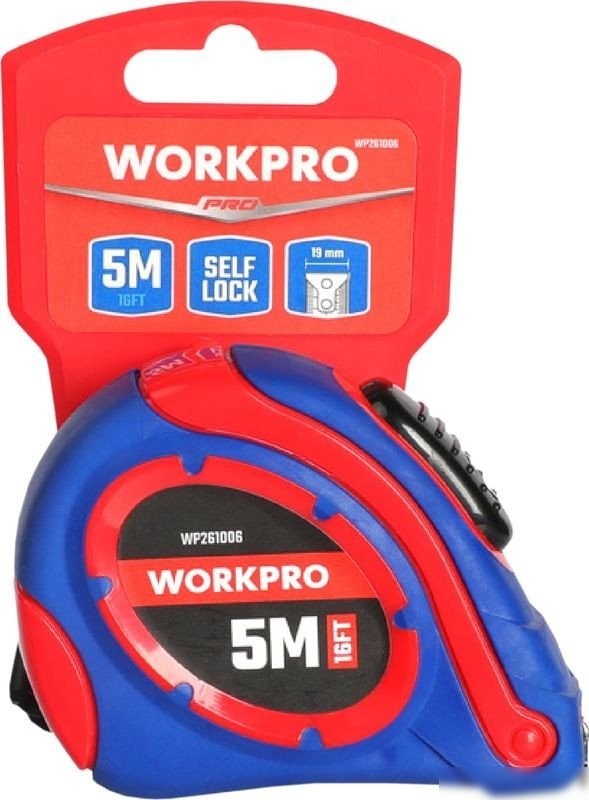 Рулетка Workpro WP261006