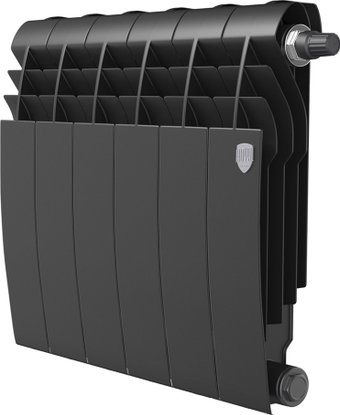 Дизайн-радиатор Royal Thermo Biliner 350 Noir Sable VR80 - 6 секций