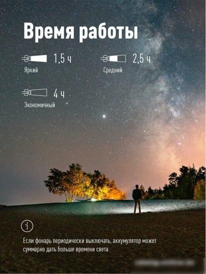 Фонарь КОСМОС KOS501Lit