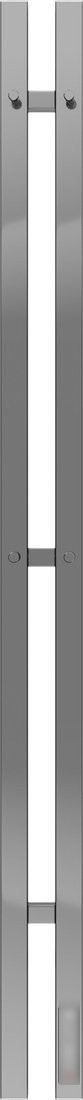 Полотенцесушитель TERMINUS Стойка Duo Квадрат 70x1200 (сатин)