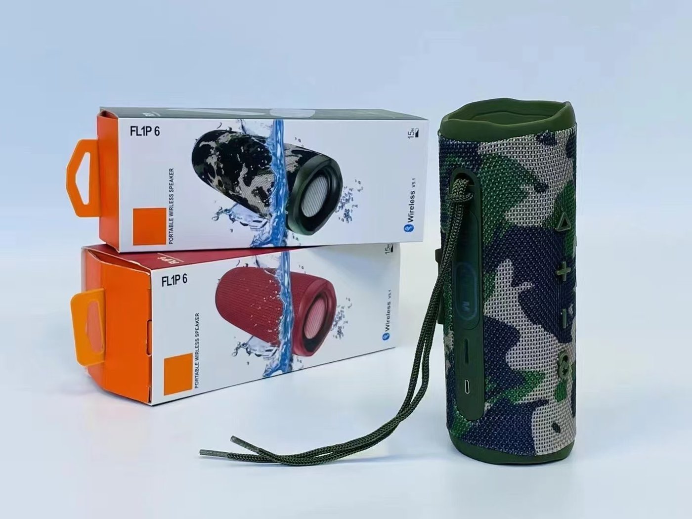 Беспроводная колонка Bseng FLIP 6 (камуфляж)