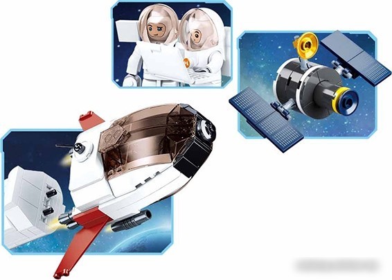 Конструктор Sluban Космос M38-B0925 Saturnus Expedition Rocket