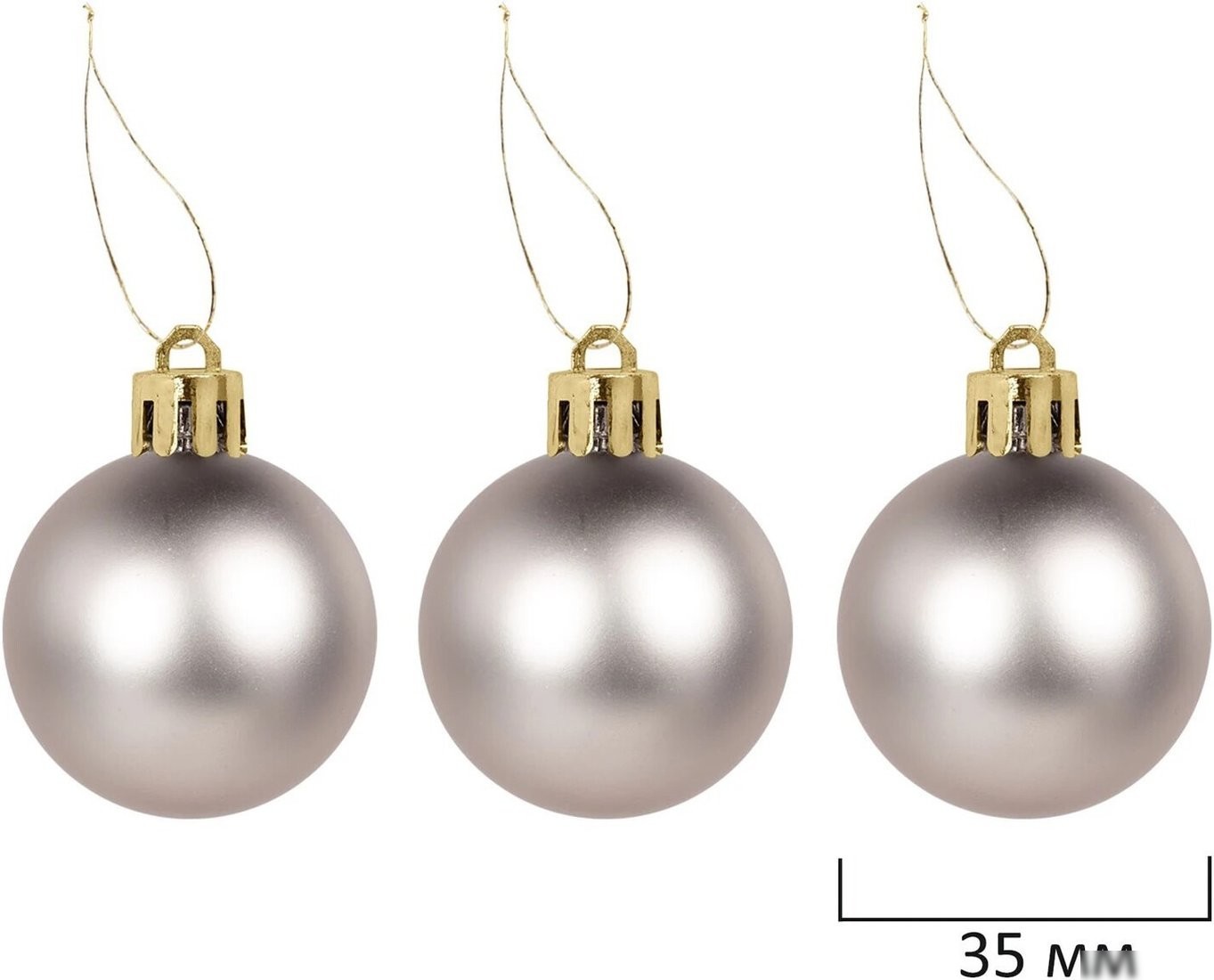 Елочная игрушка Золотая сказка Light Champagne Style 592592 (шампань)