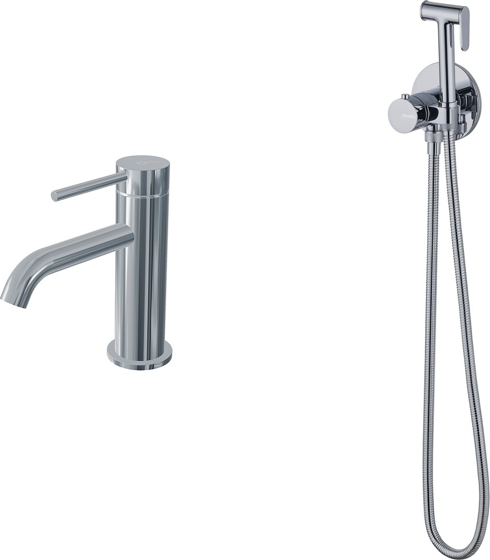 Гигиенический душ Oliveeka OL-829909+88139017-CR (хром)